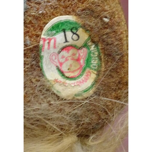 Vintage Wagner Flocked Squirrel Figurine w/ Acorn Germany antique kitsch figure - Picture 11 of 11